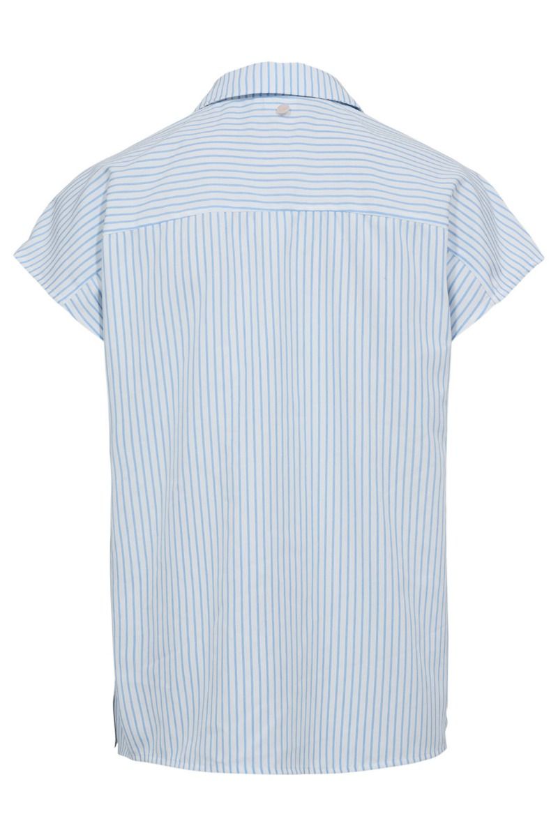 Nümph - Skjorte - Ashley Embroidery Shirt - Airy Blue