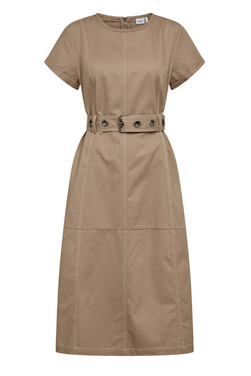 Nümph - Kjole - Hilme Dress - Silver Mink (Levering midt juni)