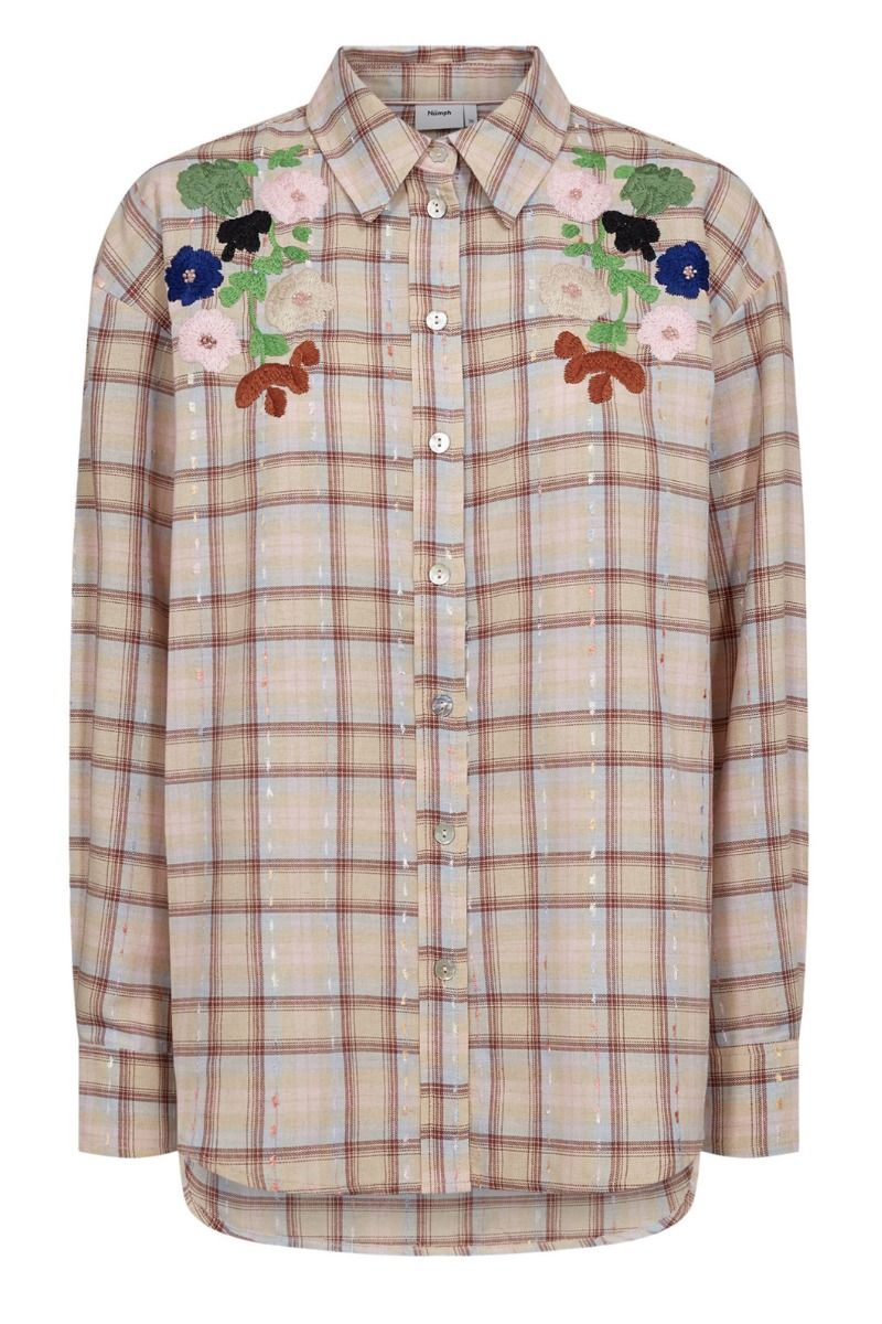 Nümph - Skjorte - Maggi Shirt - Fig (Levering midt juni)