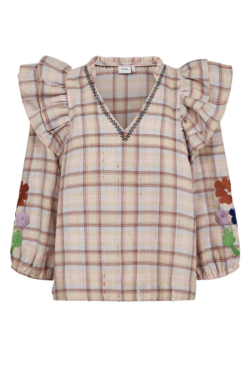 Nümph - Bluse - Maggi Blouse - Fig (Levering midt juni)