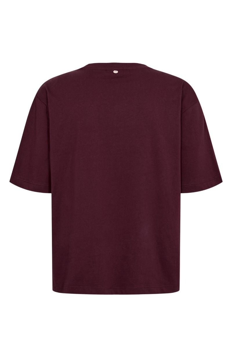 Nümph - T-shirt - Tenia Boxy T-Shirt - Fig (Levering midt juni)