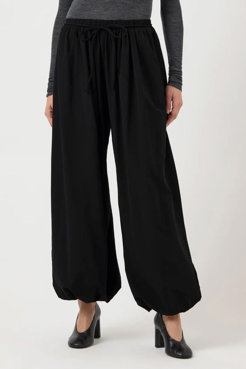 YAS - Thia Balloon Pant - Black