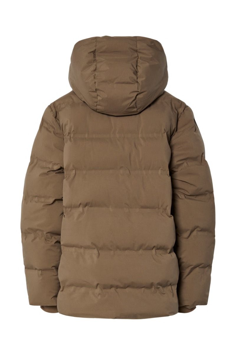 Pieces - Jakke - Norma Puffer Jacket - Morel