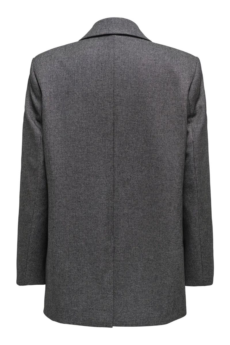 JDY - Blazer - Bloom Siri L/S Blazer - Black White Salt & Pepper