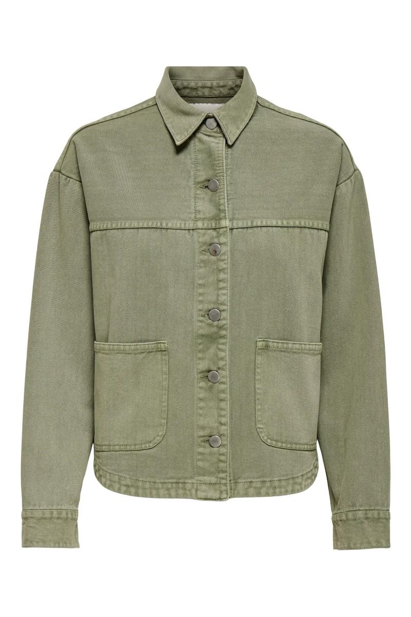 JDY - Skjorte - JDYNoma - L/S Shacket Dia - Kalamata