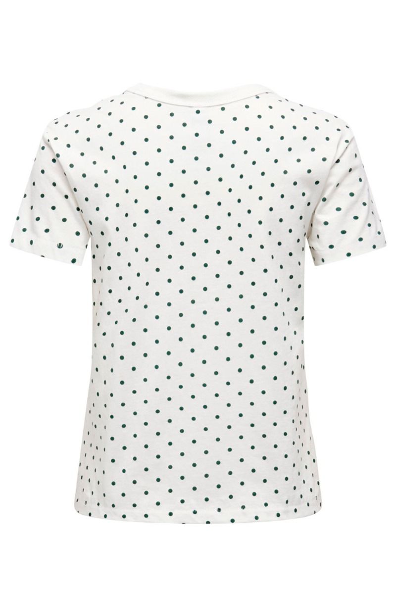 JDY - T-shirt - JDY Michigan SS Top - Cloud Dancer