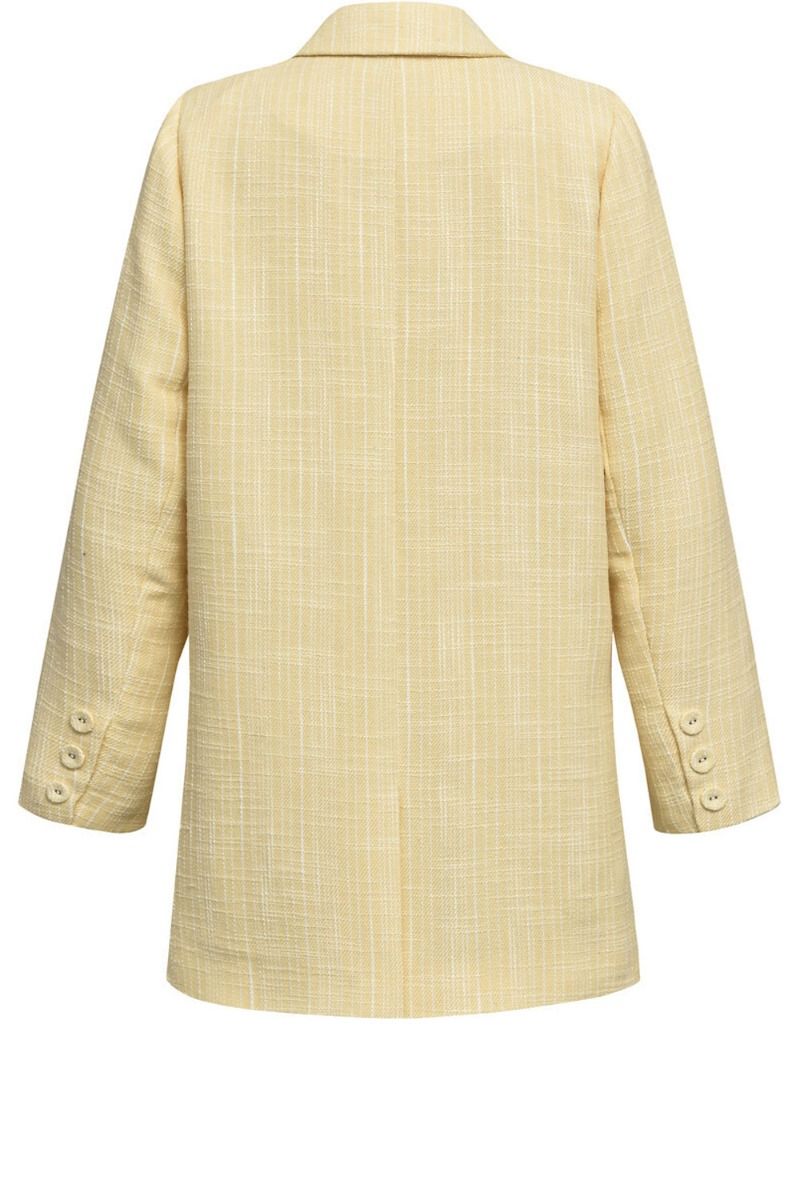 A-View - Blazer - Annali Bouchle Blazer - Pale Yellow