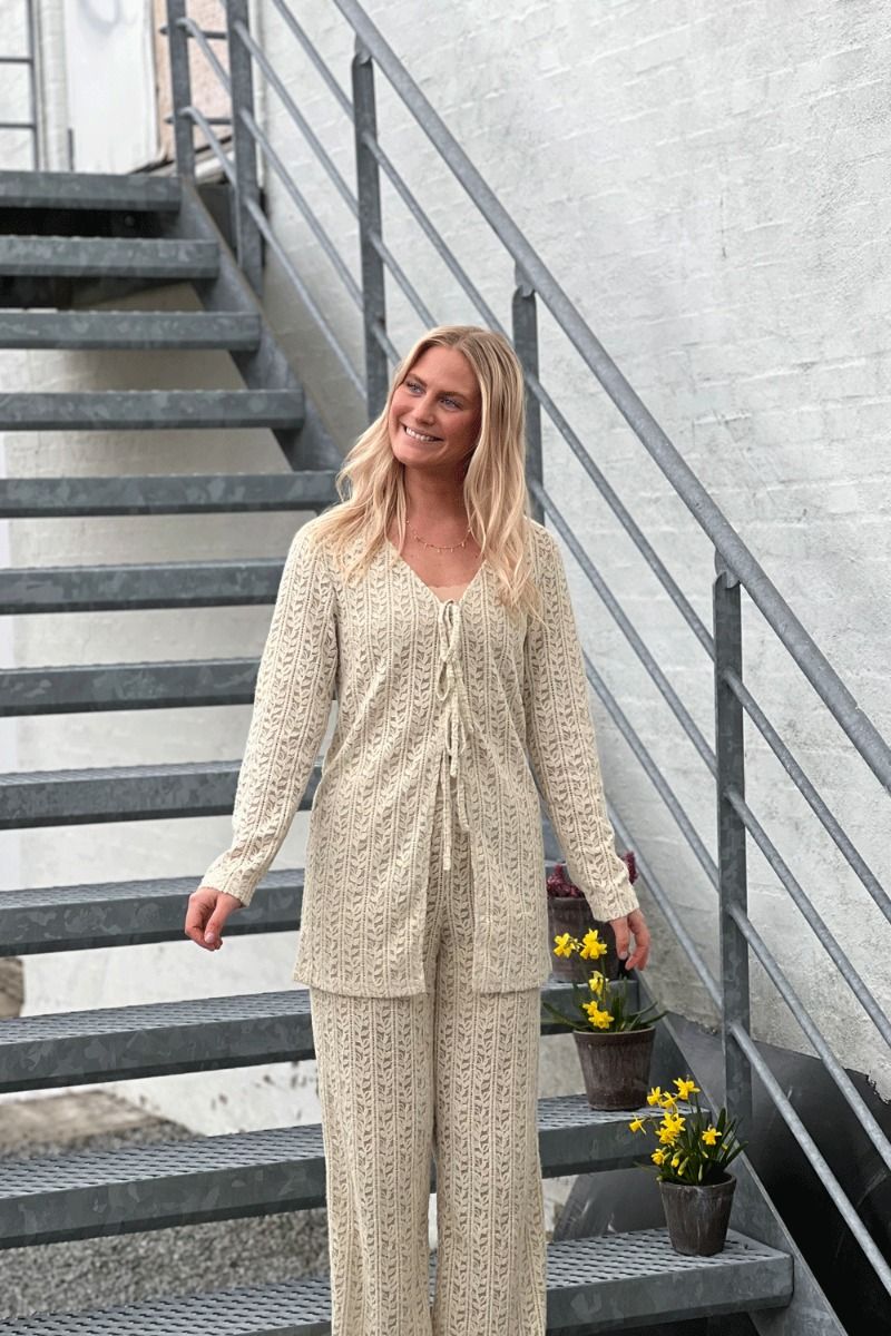 A-View - Bukser - Mona Pants - Sand