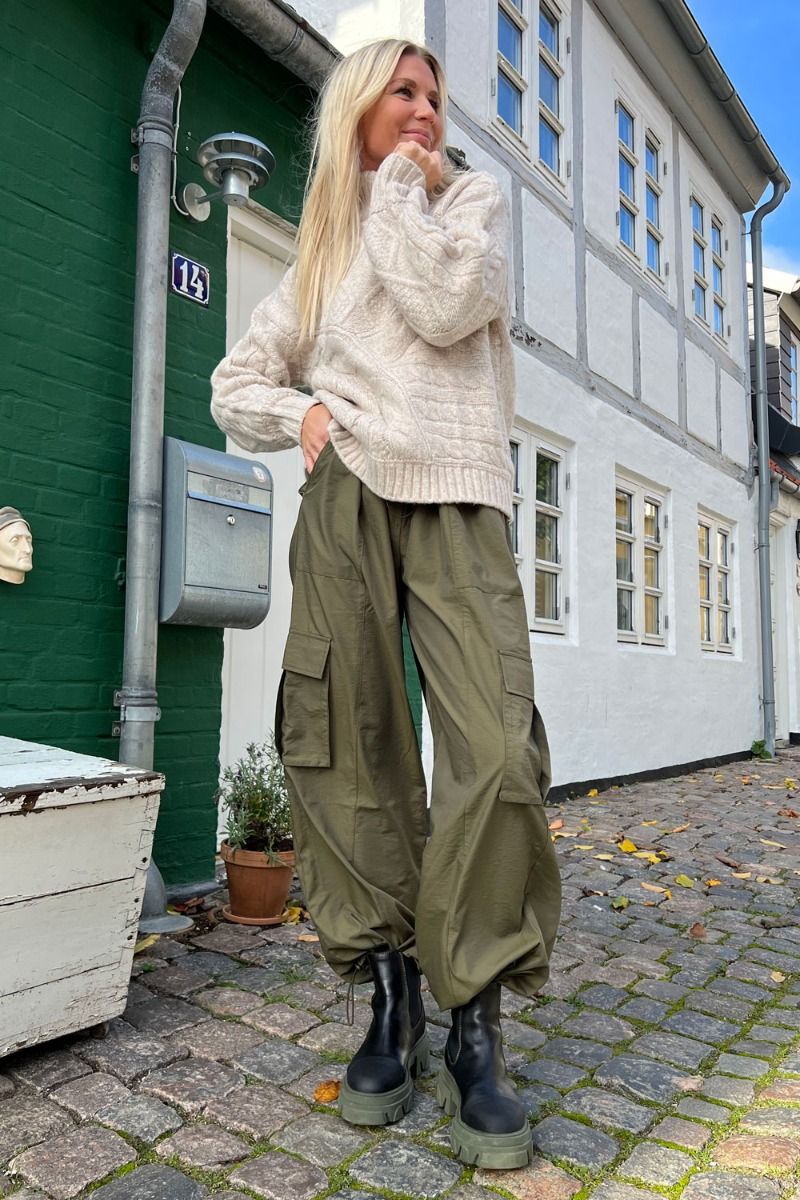 A-View - Bukser - Cargo Pants - Army