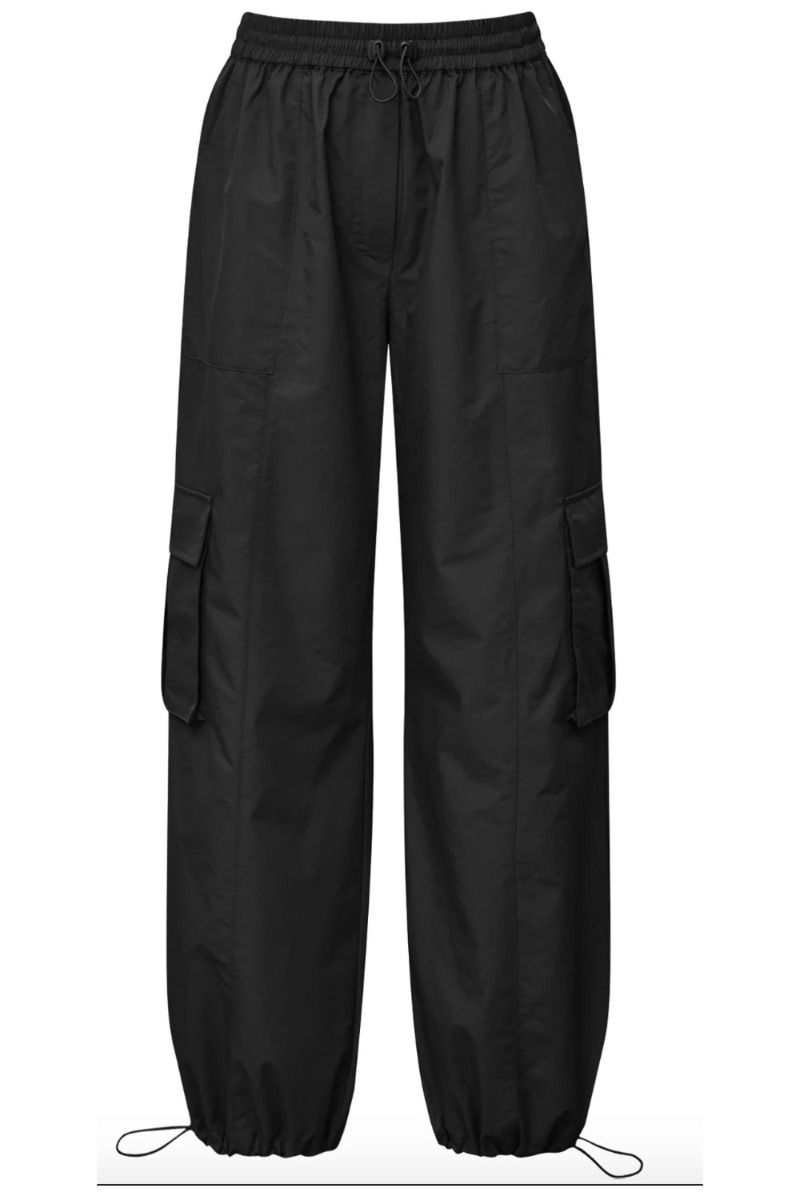 A-View - Bukser - Cargo Pants - Black