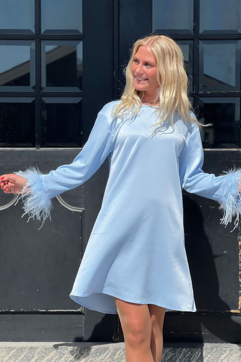 A-View - Kjole - Brady Dress - Light Blue