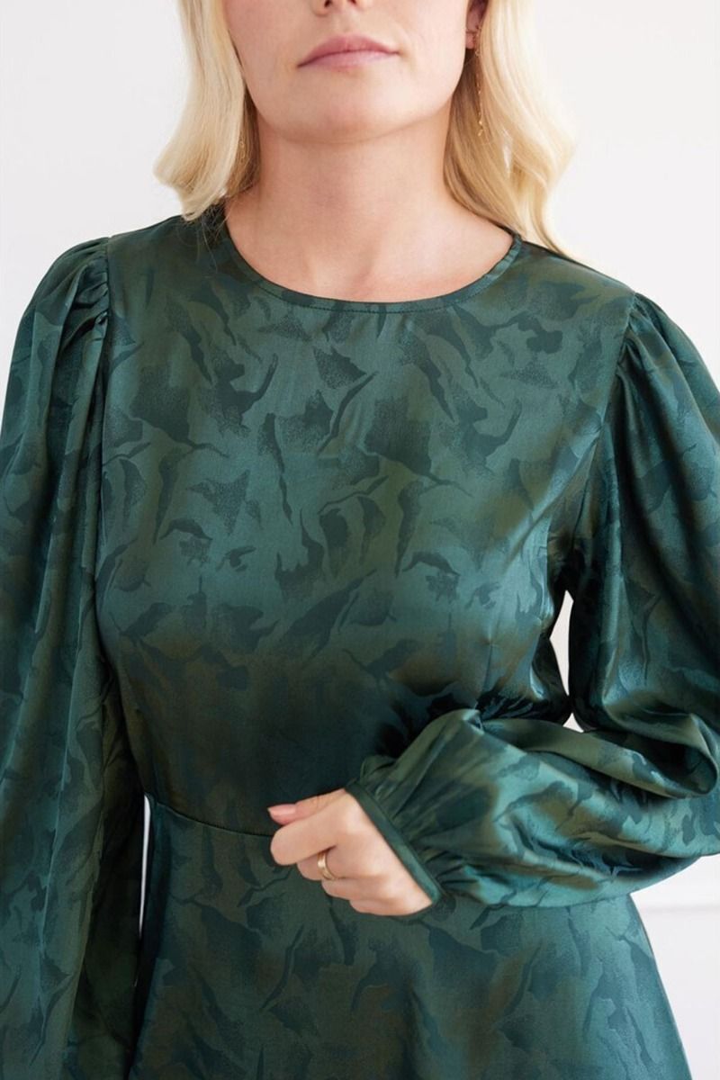 A-View - Kjole - Gina Dress - Dark Green