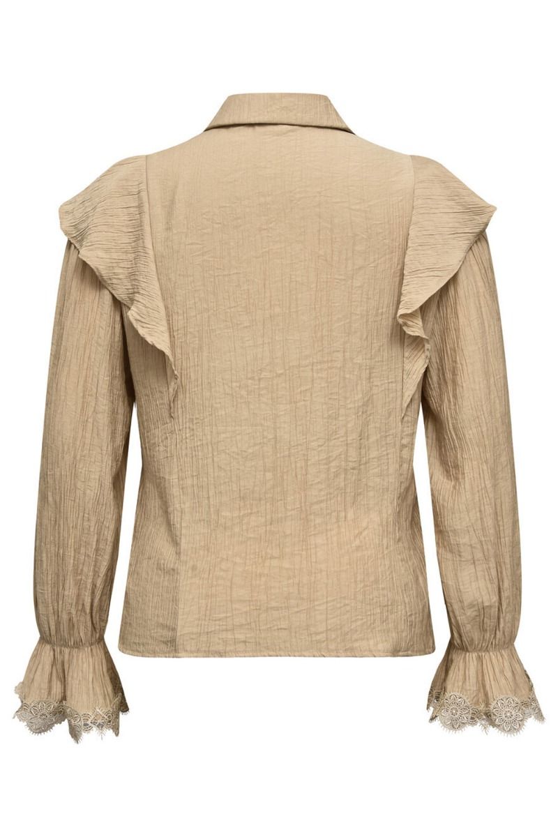 A-View - Skjorte - Sophie Shirt - Sand