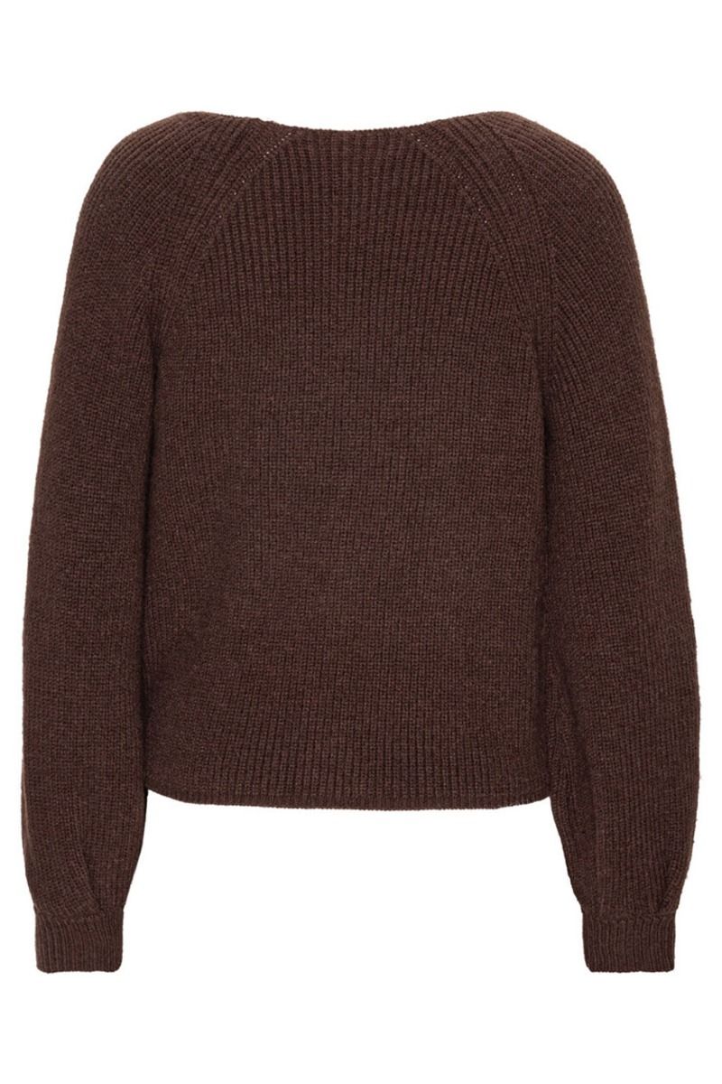 A-View - Strik - Paris Wrap Cardigan - Brown