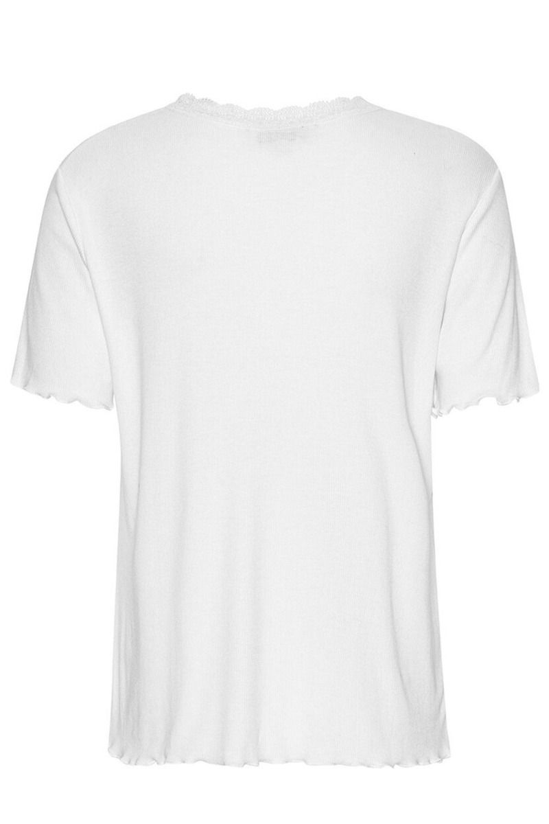 ❤︎ A-View - T-shirt - Florine SS Top - White