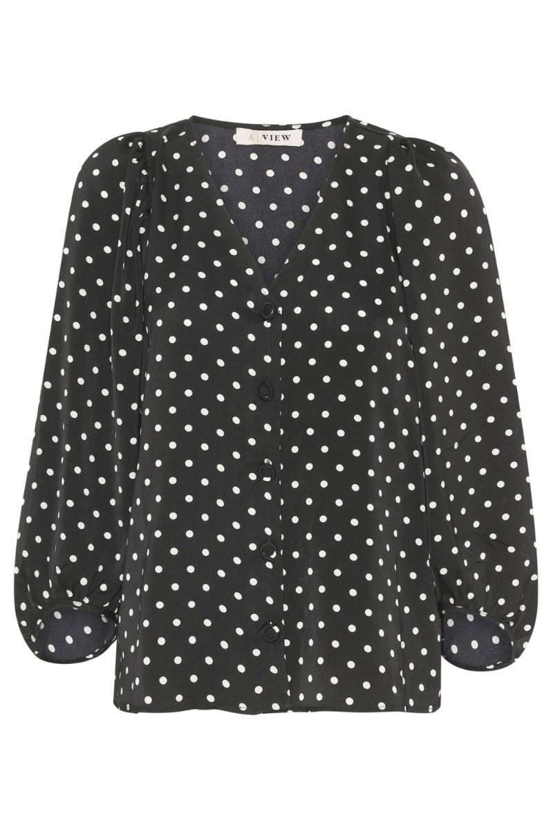 A-View - Bluse - Anja Blouse - Black