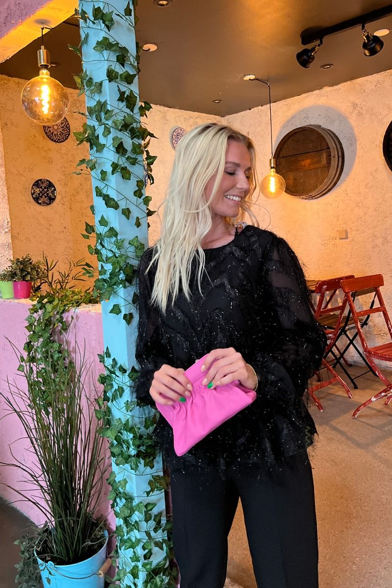 A-View - Bluse - Elina Blouse - Black