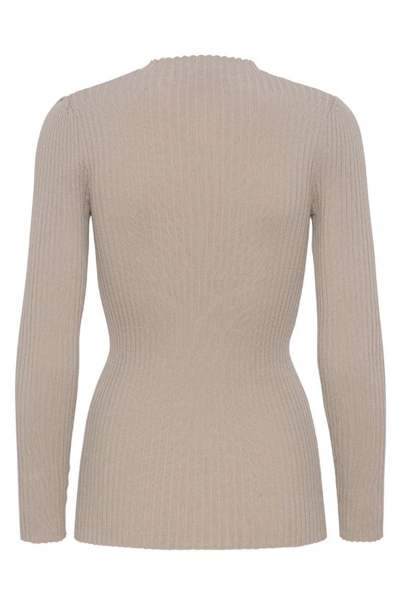 A-View - Bluse - Mai Knit - White Pepper