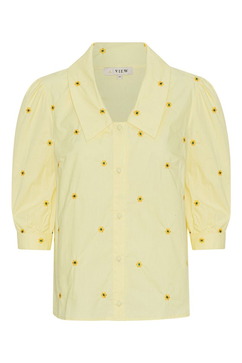 A-View - Bluse - Ruth Shirt - Yellow
