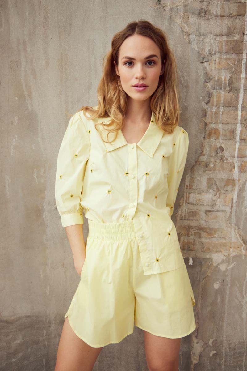 A-View - Bluse - Ruth Shirt - Yellow