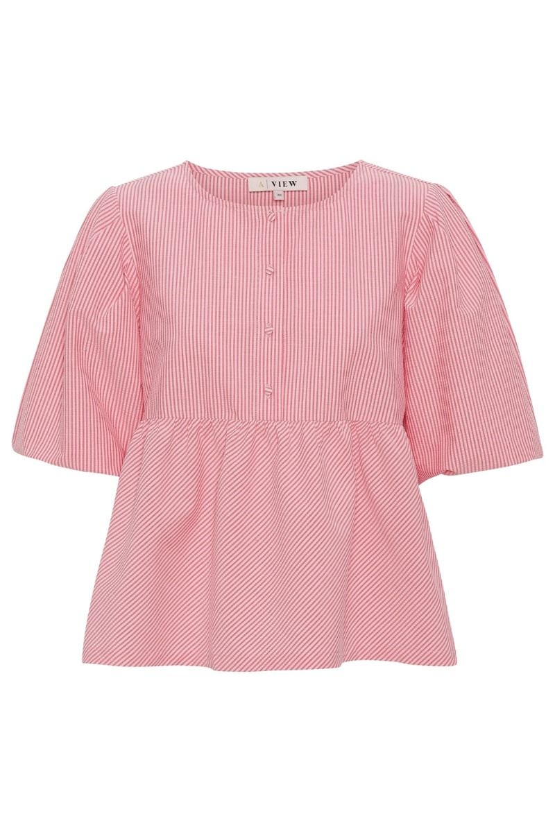 A-View - Bluse - Sara Blouse - Bubble Pink