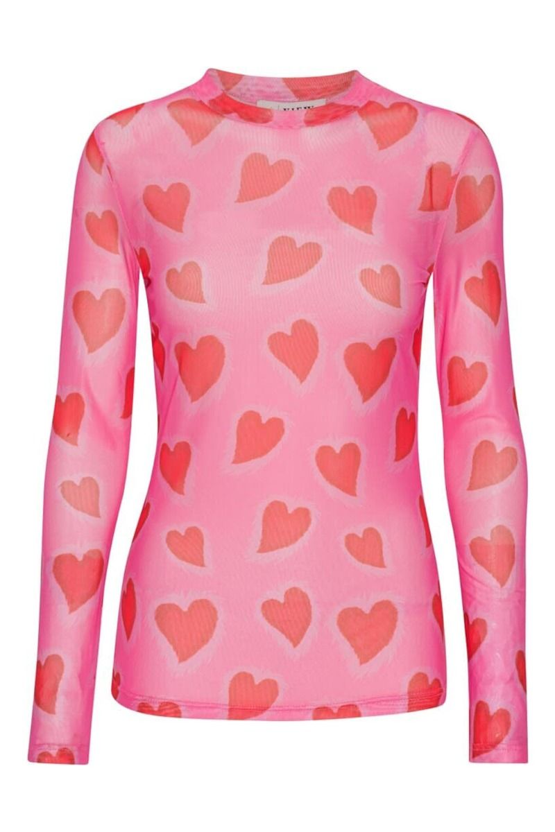 A-View - Bluse - Silke Blouse - Red 