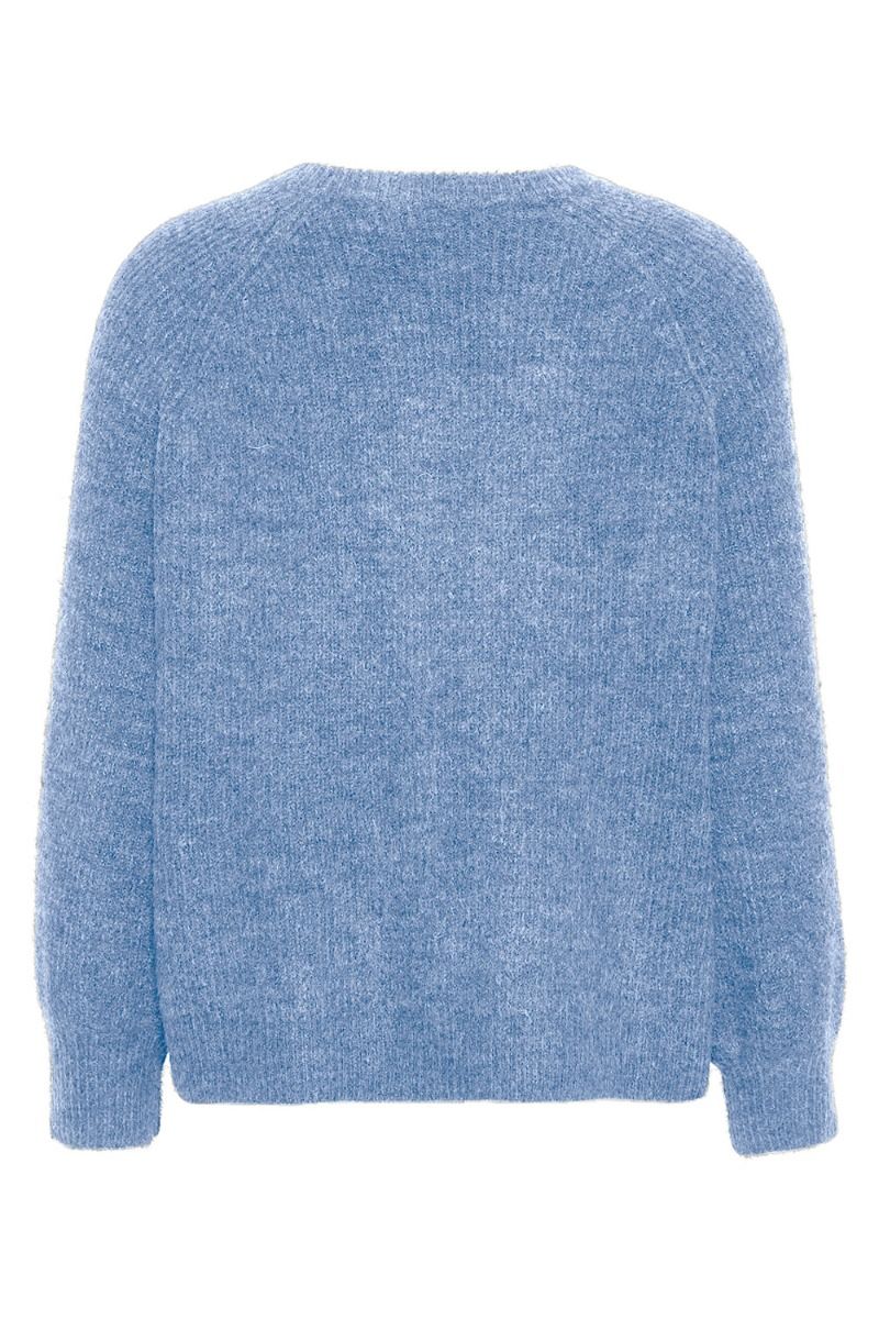 A-View - Cardigan - Menorca Knit Cardigan - Light Blue