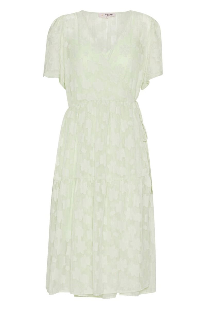 A-View - Kjole - Caisa Wrap Dress - Green
