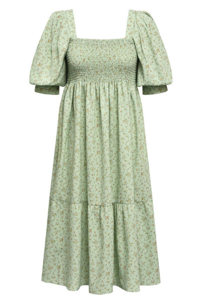 A-View - Kjole - Cheri Ditzy Dress - Pale Green