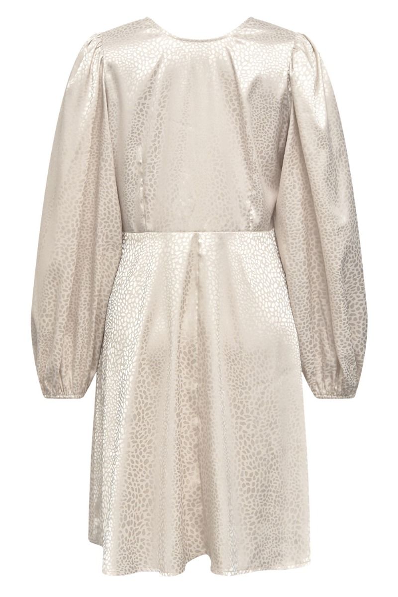 A-View - Kjole - Enitta Short LS Dress - Cream