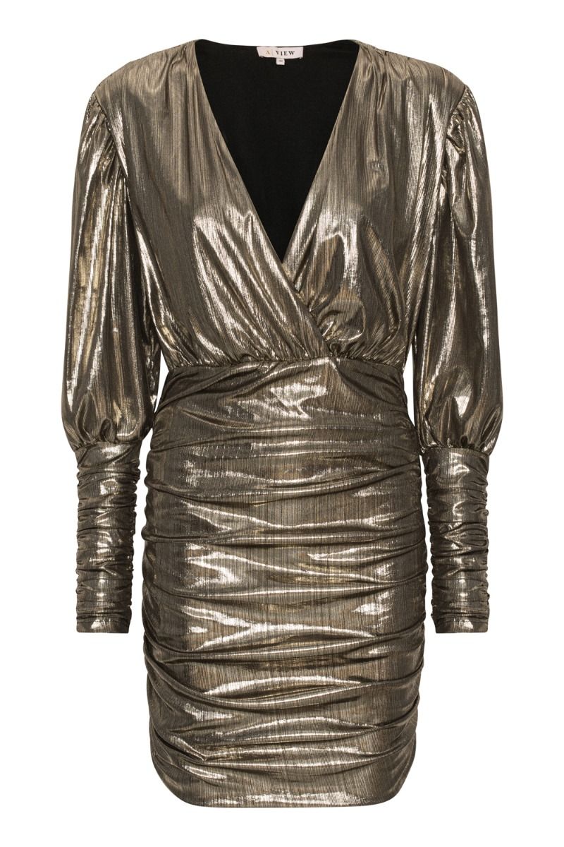 A-View - Kjole - Erika Dress - Gold