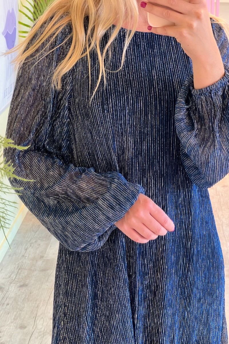 A-View - Kjole - Fiba Dress - Blue