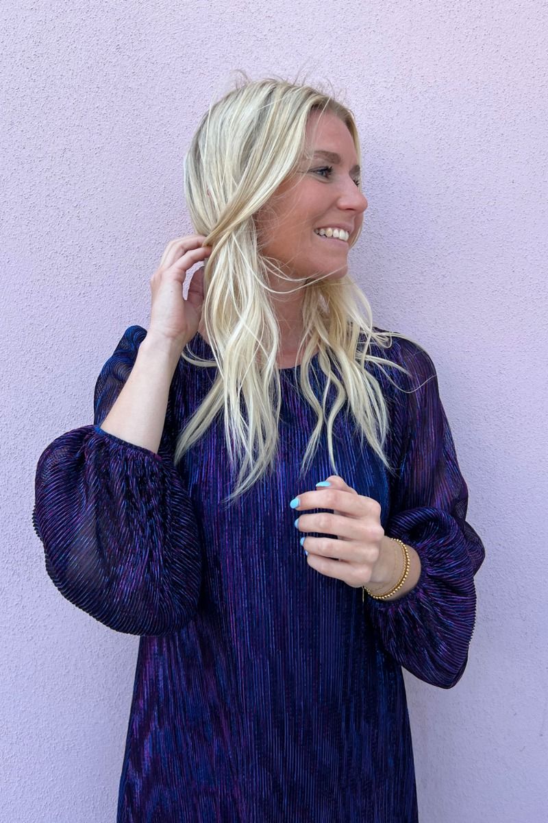 A-View - Kjole - Fiba Dress - Purple