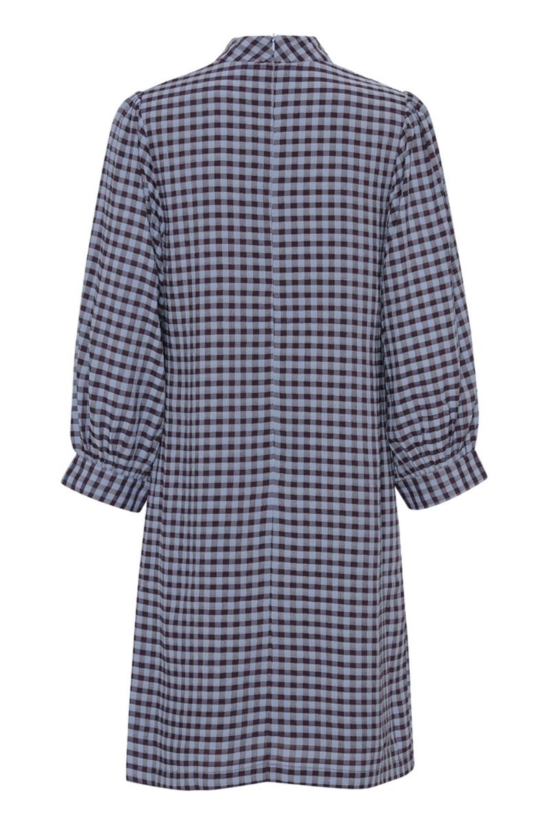 A-View - Kjole - Lady Check Dress - Blue Check