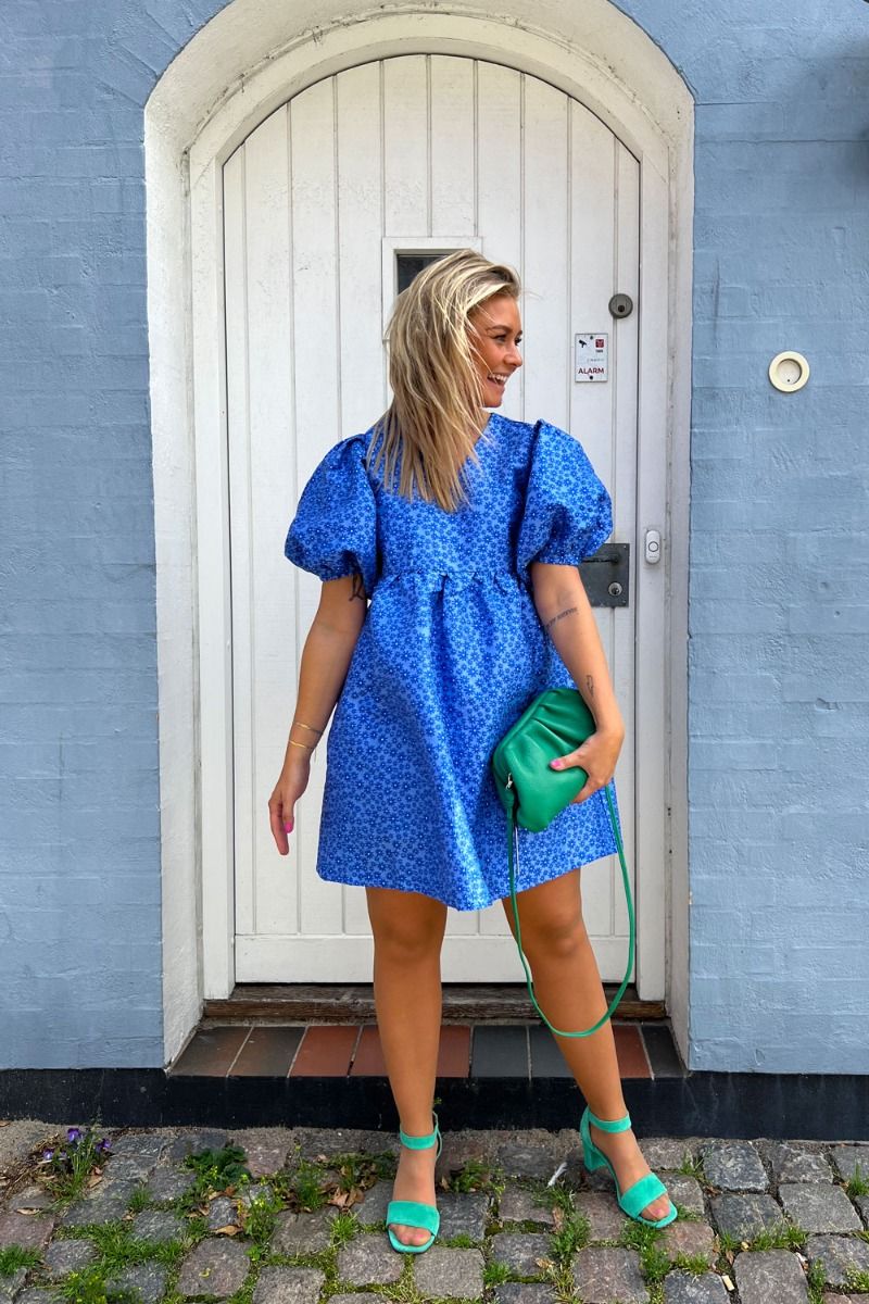 A-View - Kjole - Lotusina New Dress - Blue