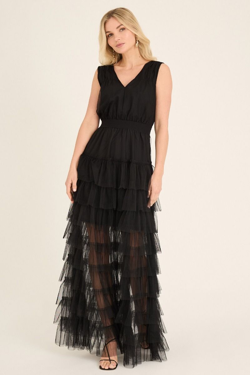 A-View - Kjole - Miranda Dress - Black 