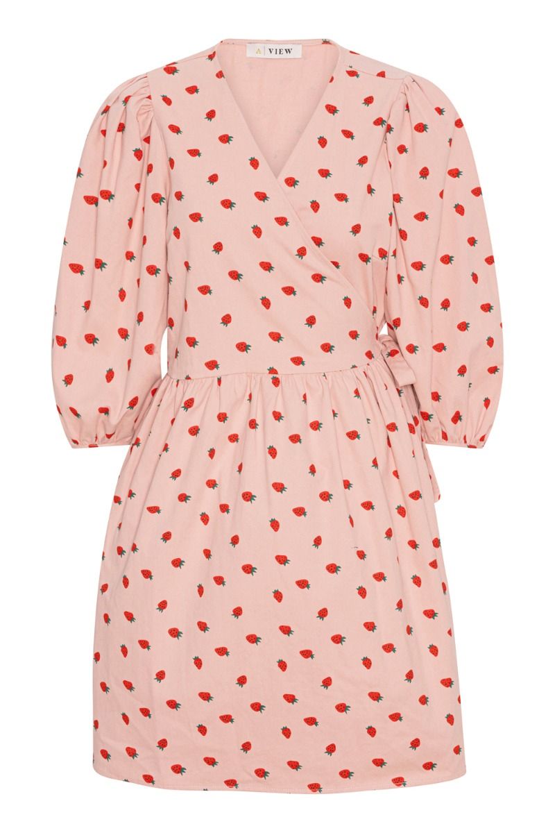 A-View - Kjole - Rebekka Wrap New Dress - Pink