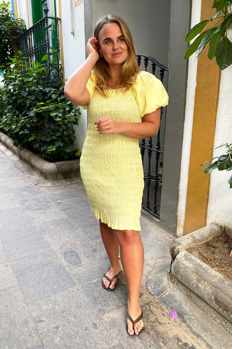 A-View - Kjole - Rikko Dress - Yellow 