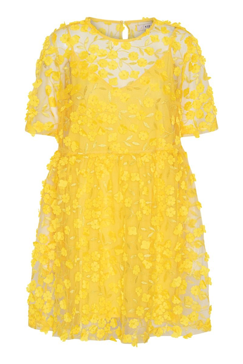 A-View - Kjole - Sibani Dress - Yellow 