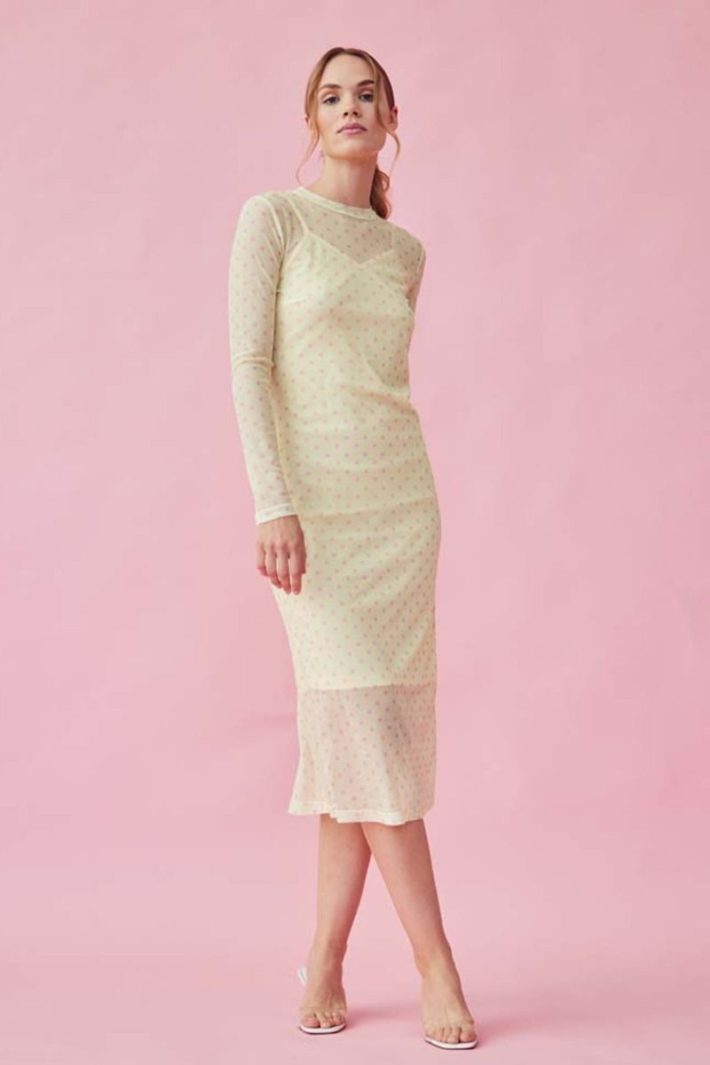 A-View - Kjole - Silje Dress - Yellow 