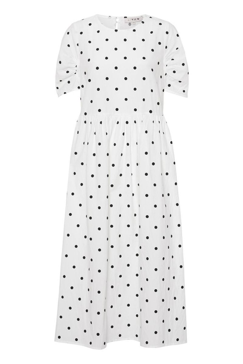 A-View - Kjole - Sisse Midi Dress - White