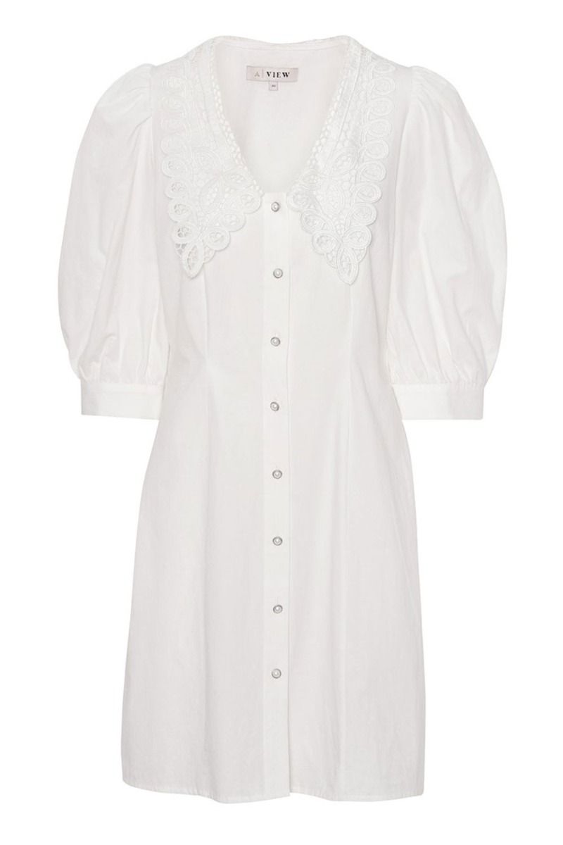 A-View - Kjole - Thilda Dress - White