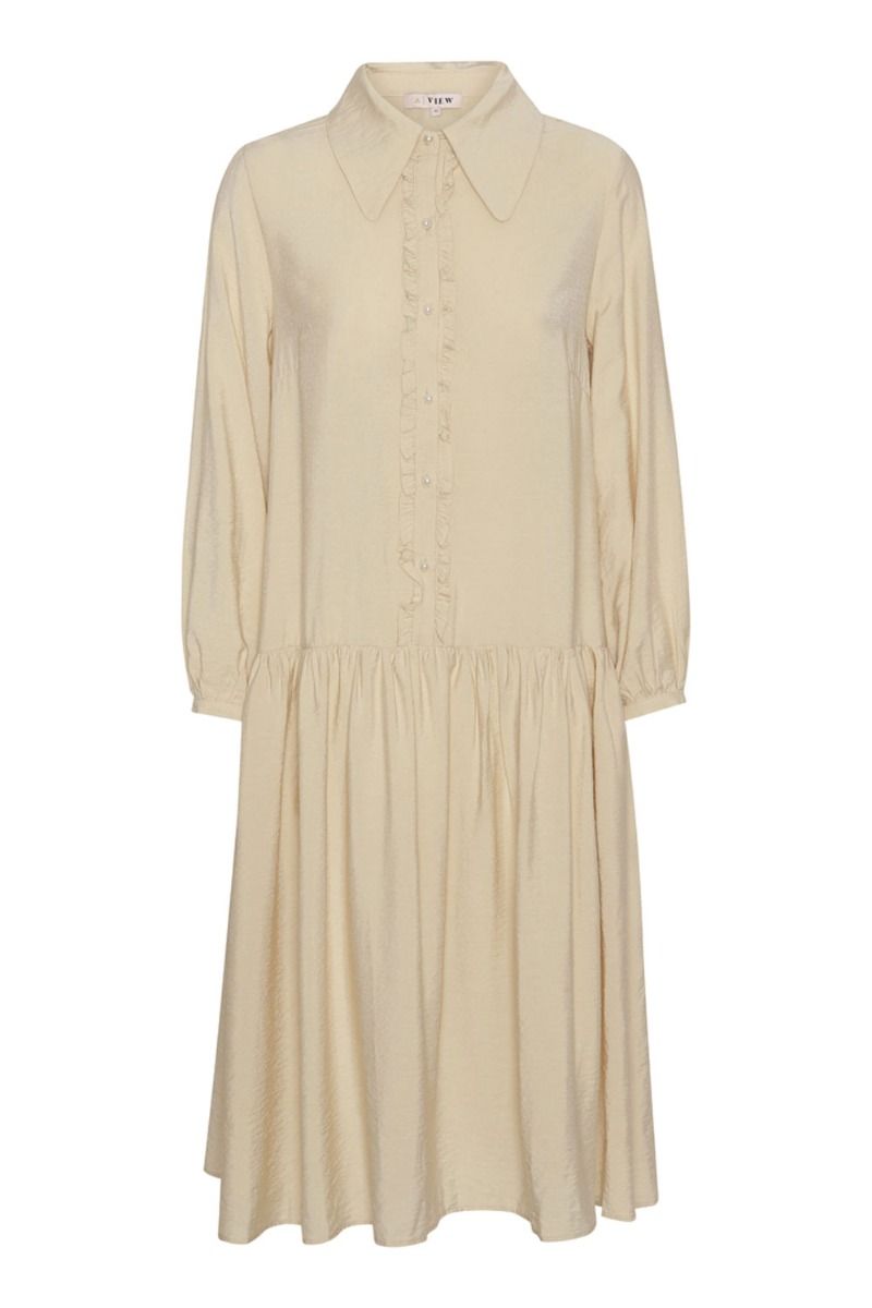 A-View - Kjole - Tilana Dress - Pale Yellow