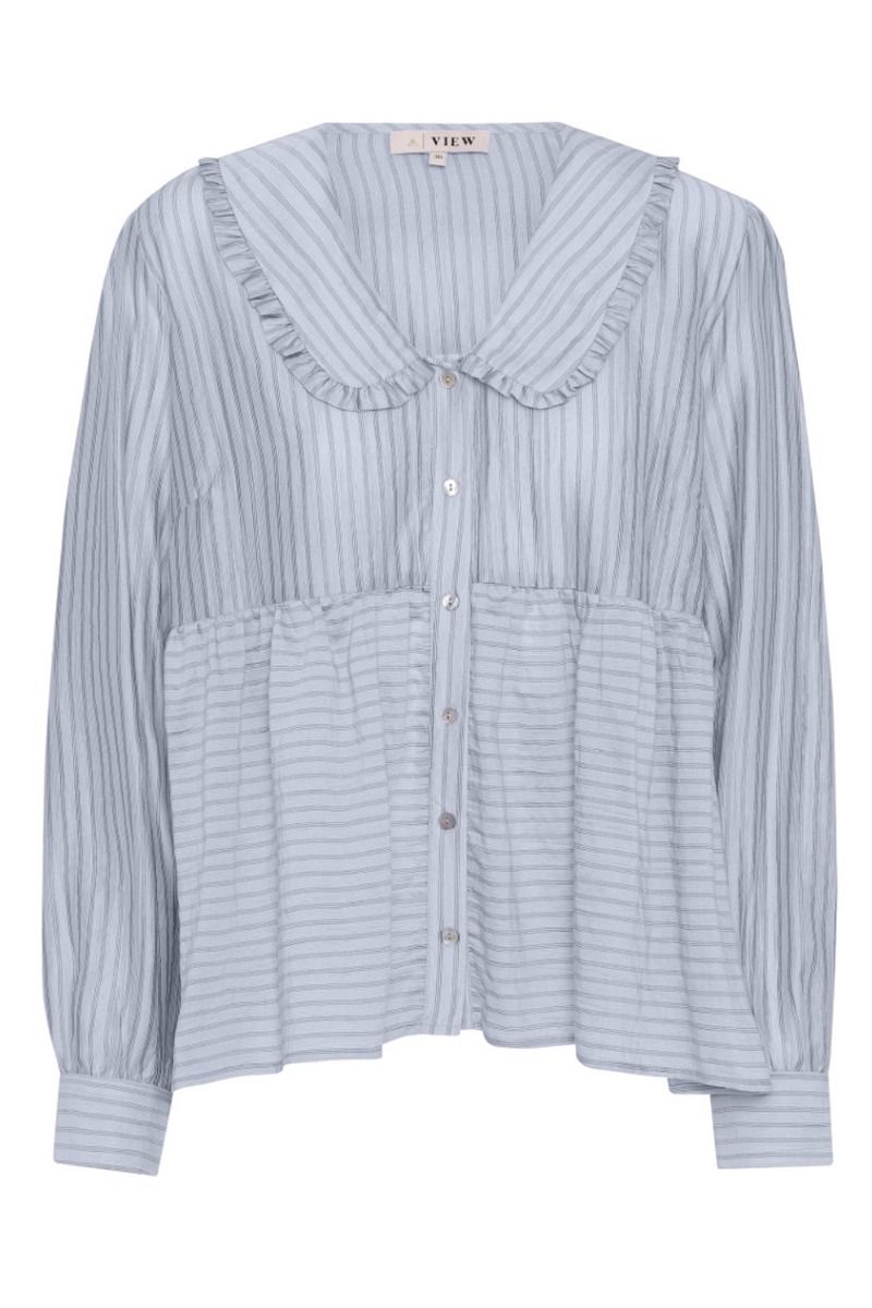 A-View - Skjorte - Karoline Shirt - Light Blue