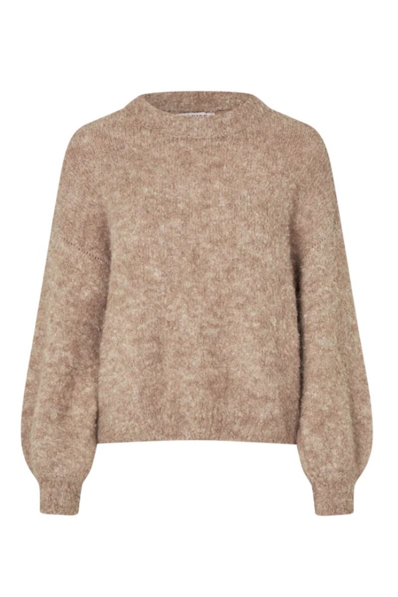 A-View - Strik - Patrisia New Knit Pullover - Light Brown