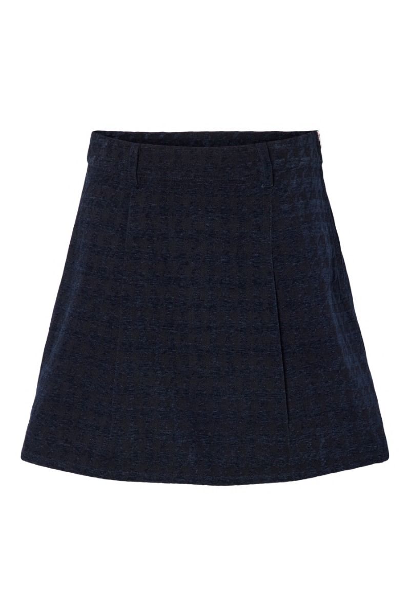 Y.A.S - Nederdel - Vicky HMW Short Skirt - Navy Blazer