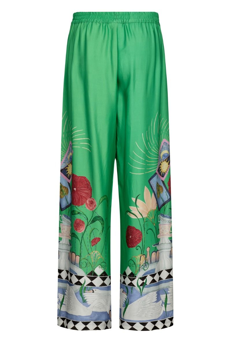 Nümph - Bukser - Adelina Pants - Vibrant Green