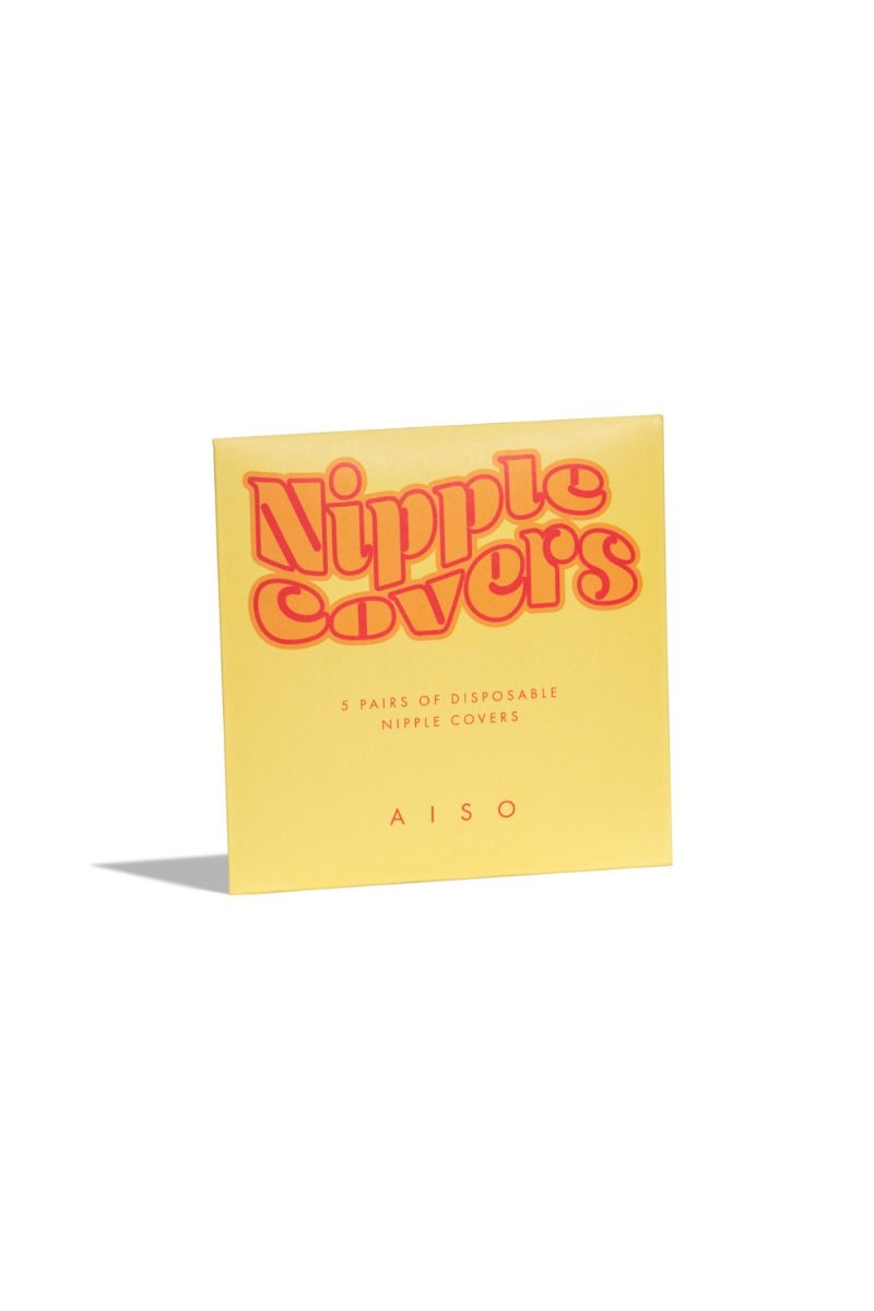 Aiso - Nipple Covers - Cholo - Yellow Box (6,3cm/3,3cm)