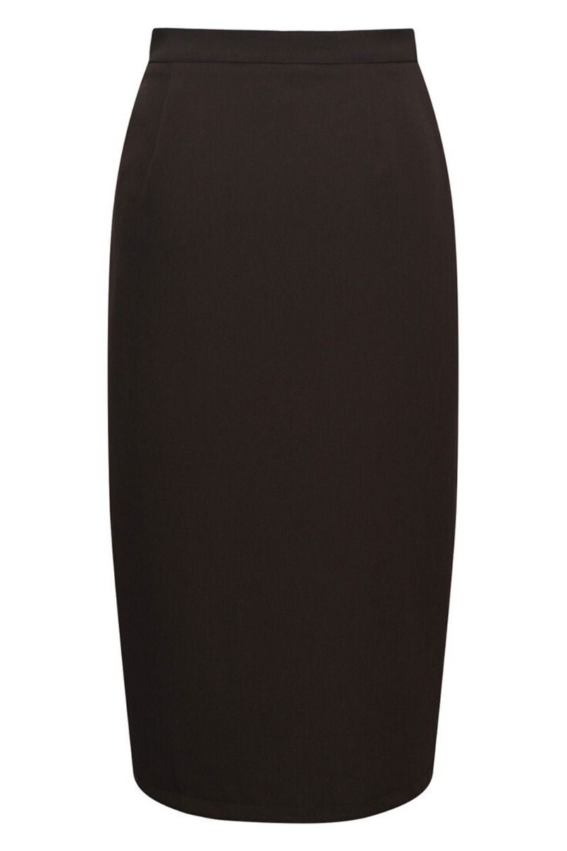 A-View - Nederdel - Annali Midi Skirt - Dark Brown