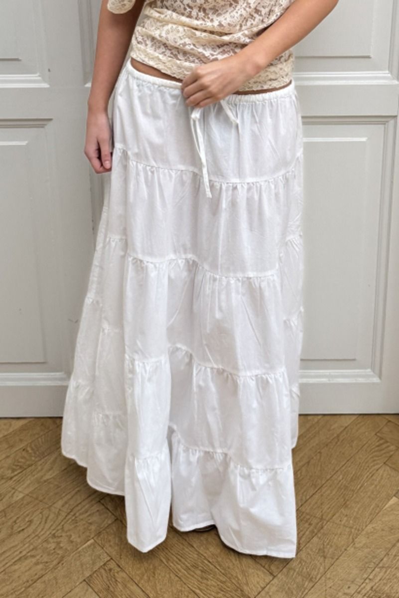 Continue - Nederdel - Alla Skirt - White (Levering midt april)
